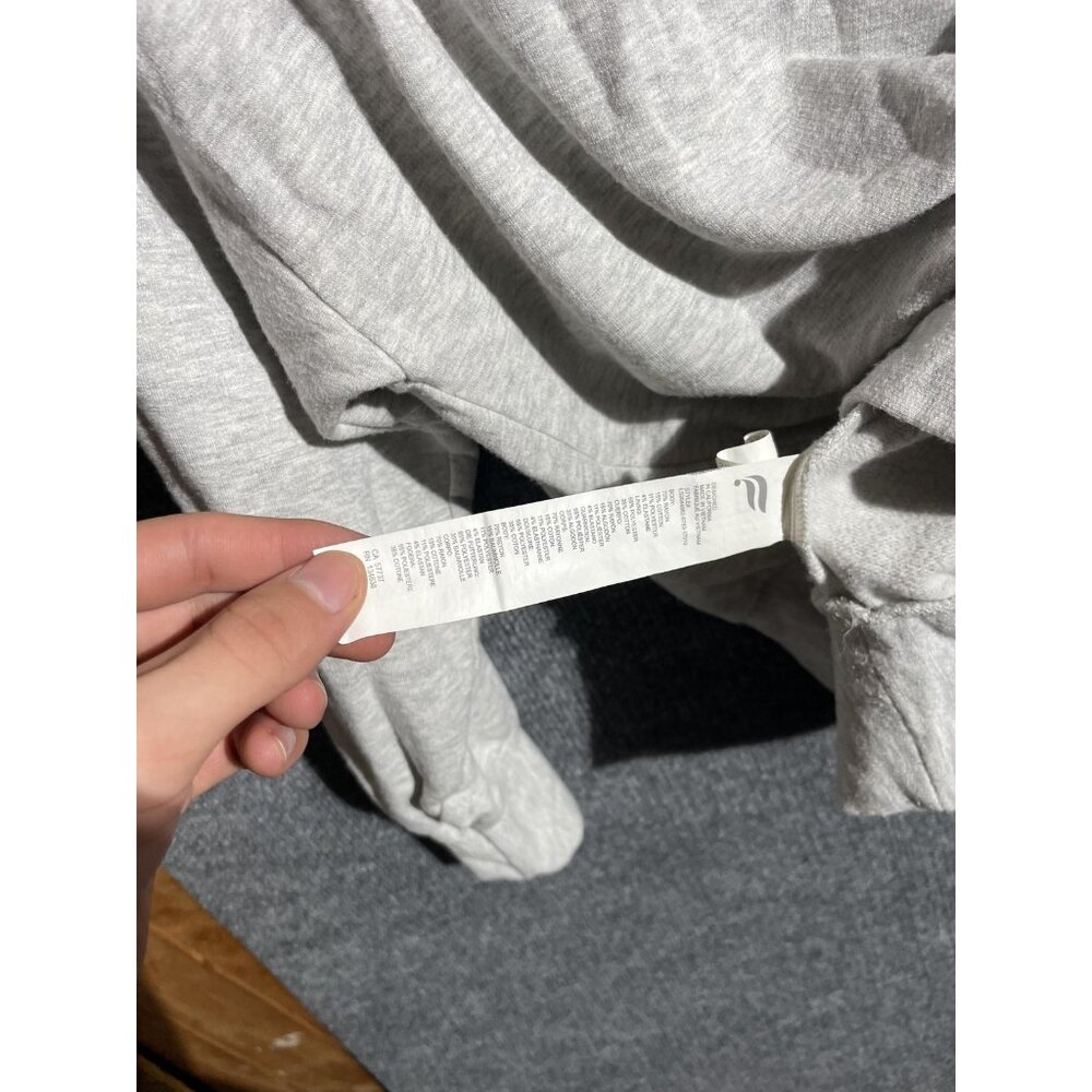 Fabletics Hoodie Sweatshirt Womens XXS Gray Lightweight Jersey Pullover Basic - Picture 7 of 7
